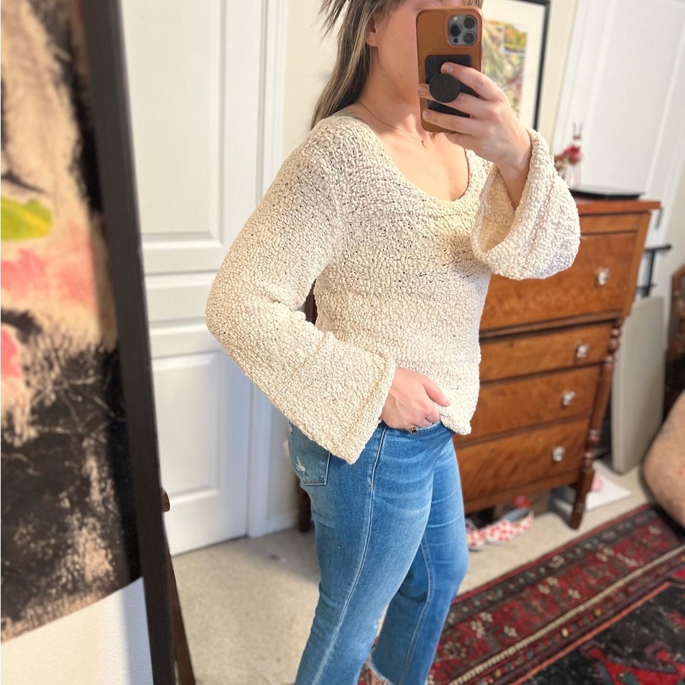 Free people cotton sweater